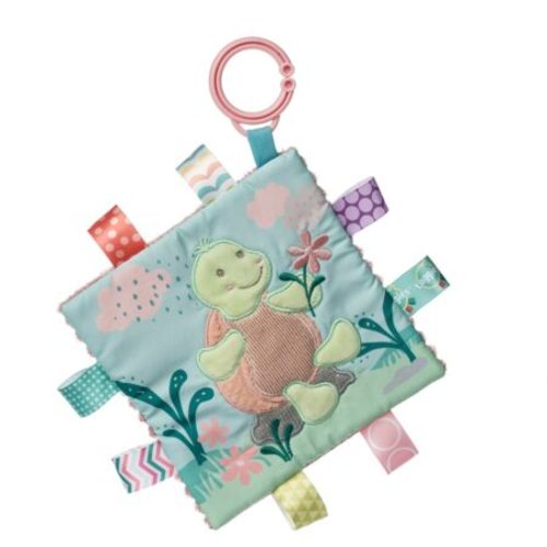 Taggies Crinkle Me Tippy Turtle - 6x6" - Mary Meyer Stuffed Toys