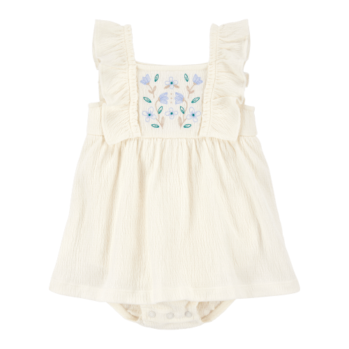Baby Floral Flutter Bodysuit Dress
- Carter's | Carter's