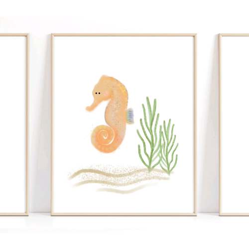 Seahorse Print - 11x14