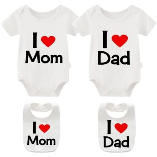 YSCULBUTOL Baby Twins Bodysuit Perfect Together Best Friend Newborn Romper Toddler Unisex Twin Outfit