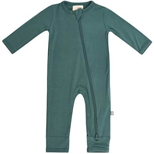 KYTE BABY Unisex Rayon Made From Bamboo Zippered Rompers 0-24 Months
