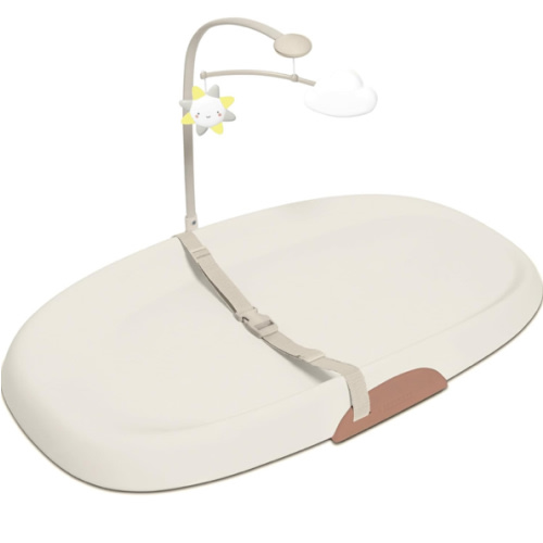 Skip Hop Baby Changing Pad Nursery Style Wipe-Clean Contoured with Cushioned Foam Oat