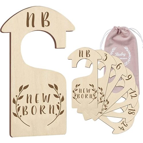 Wood Baby Closet Dividers (DoubleSided-3)