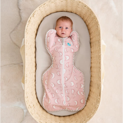 Swaddle Up™ 1.0 TOG Cotton Dusty Pink Eclipse