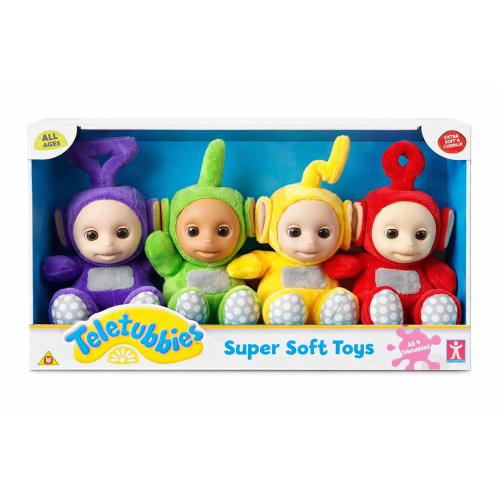 Teletubbies Collectable Super Soft Plush Toys Full Set