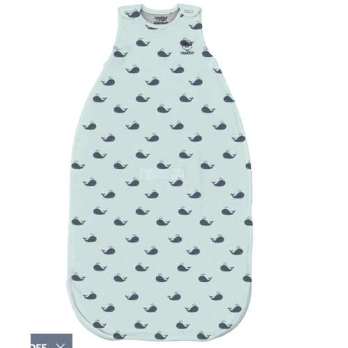 4 Season® Ultimate Baby Sleep Bag, Merino Wool & Organic Cotton, Whales