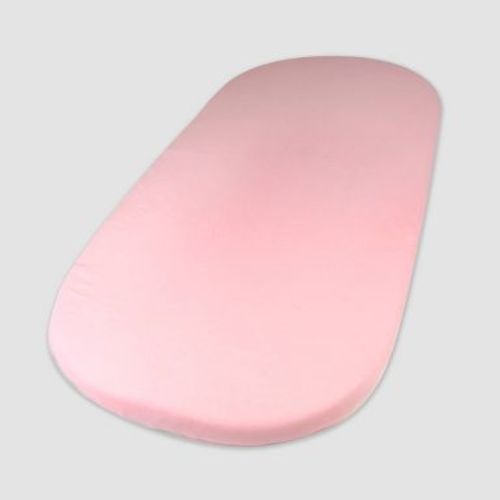 Honest Baby Organic Cotton Bassinet Sheet - Pink