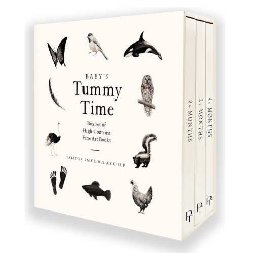 Baby's Tummy Time Book Box Set - Paige Tate | Maisonette