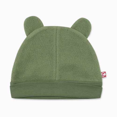 Cozie Fleece Hat - Olive (3 month)