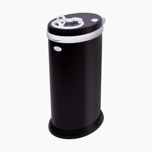 Ubbi Steel Diaper Pail - Matte Black