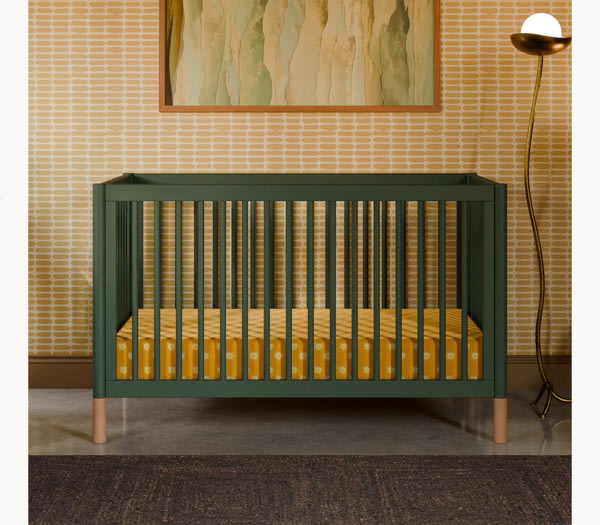 Gelato 4-in-1 Convertible Crib with Toddler Bed Conversion Kit