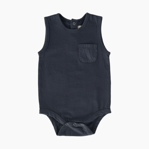 Pehr Tank One-Piece - Ink Blue, 6-12 M