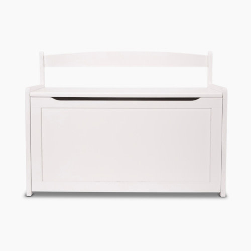 Melissa & Doug Wooden Toy Chest - White