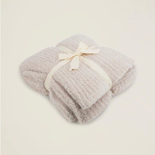 Barefoot Dreams | CozyChic® Ribbed Throw - Almond