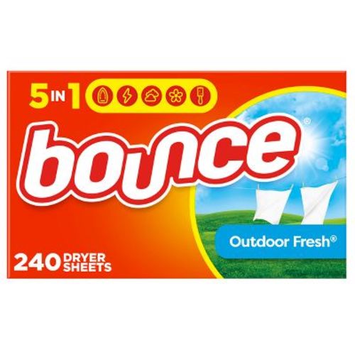 Bounce Outdoor Fresh Fabric Softener Dryer Sheets - 240ct