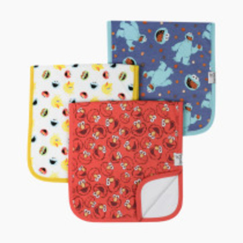 Copper Pearl Sesame Street Burp Cloth Set (3 Pack) - Elmo