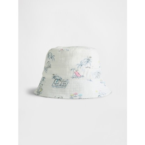 Baby Crinkle Gauze Bucket Hat