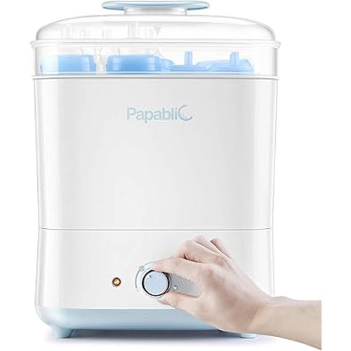 Amazon.co.jp: Papablic Baby Bottle Electric Steam Sterilizer & Dryer, Baby Bottle Electric Steam Sterilizer and Dryer : Baby