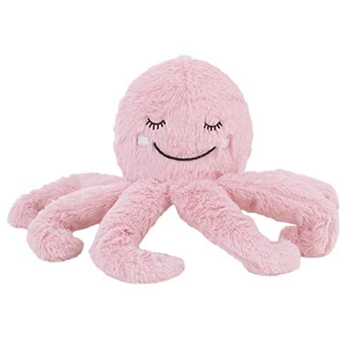 NOJO Mermaid Lagoon Pink Plush Octopus Stuffed Animal