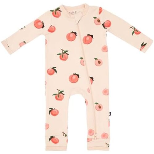 KYTE BABY Unisex Rayon Made From Bamboo Zippered Rompers 3-6 Months