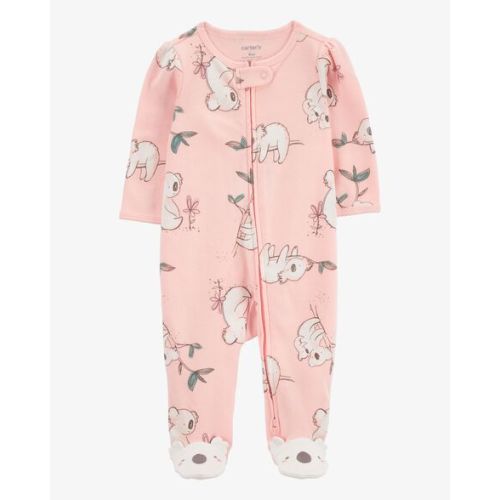Baby Koala 2-Way Zip Cotton Sleep & Play Pajamas - Carter's | Carter's