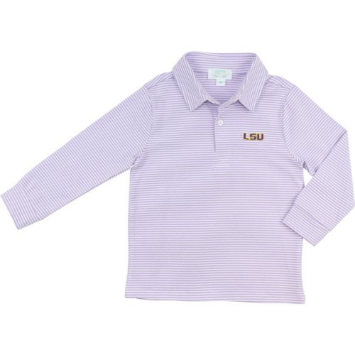 Officially Licensed Knit LSU Polo Shirt – Cecil & Lou