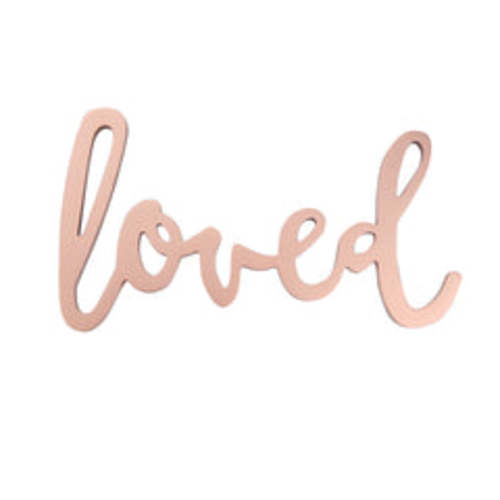 Signature Loved Wood Wall Decor