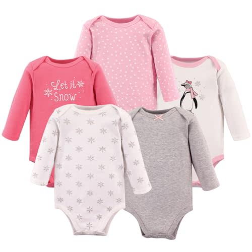 Luvable Friends Hudson Baby Bodysuits 5pk