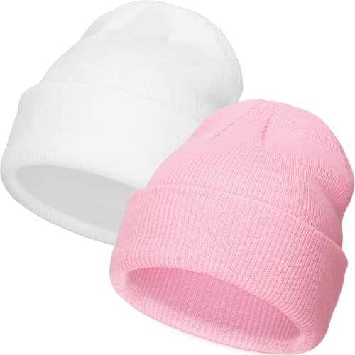 AQOKKA Baby Beanies Toddler Winter Hats Soft Infant Knit Hat for Baby Boys Girls Warm Caps Beanies Cold Weather