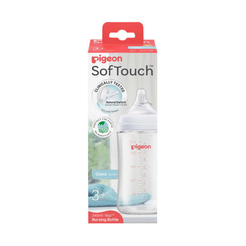 SOFTOUCH BPP BOTTLE GLASS 240ML – Pigeon Australia