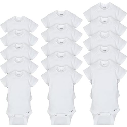 Amazon.com: Gerber Unisex Baby 15 Piece Onesies Bodysuit Multi Size Pack: Clothing, Shoes & Jewelry