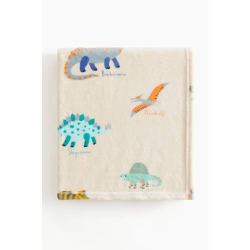 PATTERNED FLEECE THROW