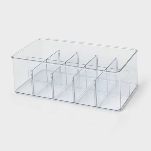12"x6"x4" Bin Organizer Clear - Brightroom™