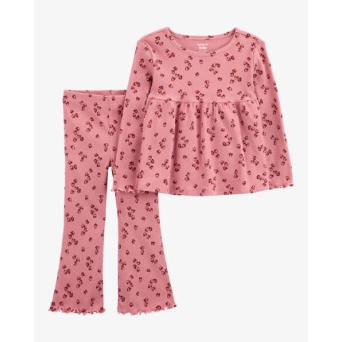 Baby 2-Piece Floral Top & Flare Legging Set - Carter's | Carter's