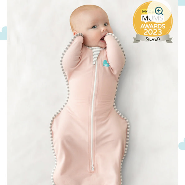 Swaddle Up™ 1.0 TOG Cotton Dusty Pink