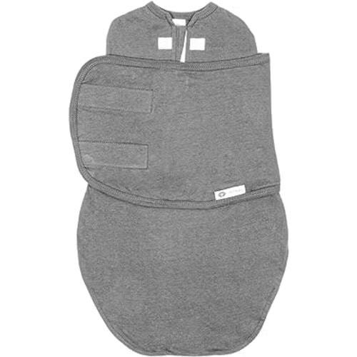 Amazon.com: embé 2-Way Starter Swaddle Blanket, 6-14 lbs, Diaper Change w/o Unswaddling, Legs in and Out Design, Warm Up or Cool Down 100% Cotton, 0-3 Months (Sand) : Baby
