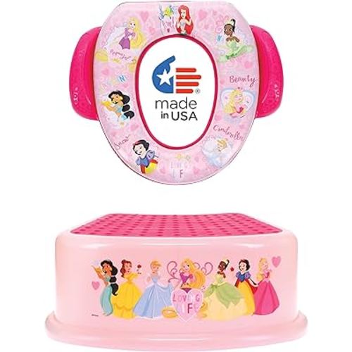 Disney Princess "Loving Life" 2 Piece Essential Potty Training Set - Soft Cushion