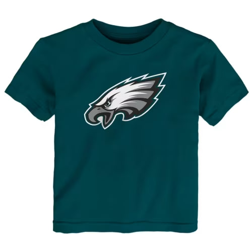 Infant Outerstuff Midnight Green Philadelphia Eagles Primary Logo T-Shirt: 12m
