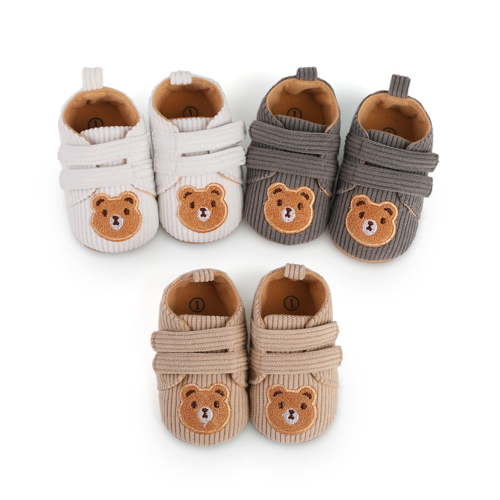 YUGYXL Infant Baby Girls Boys Cotton Booties Newborn Winter Warm Fleece Cozy Slippers Toddler Non-Slip Ankle Boots First Walker Crib House Socks Shoes White,13