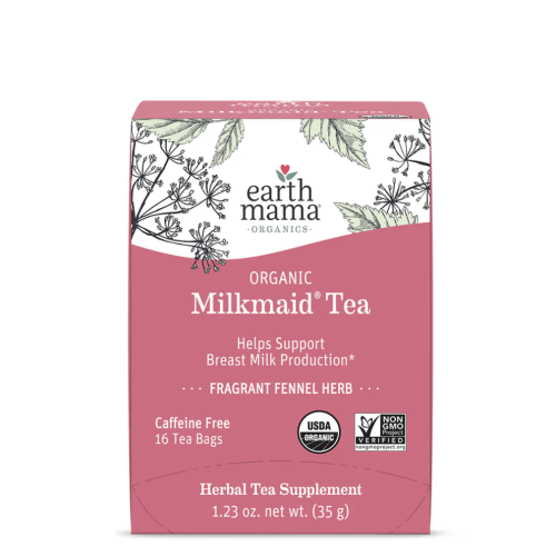 Organic Milkmaid Tea for Breastfeeding | Earth Mama