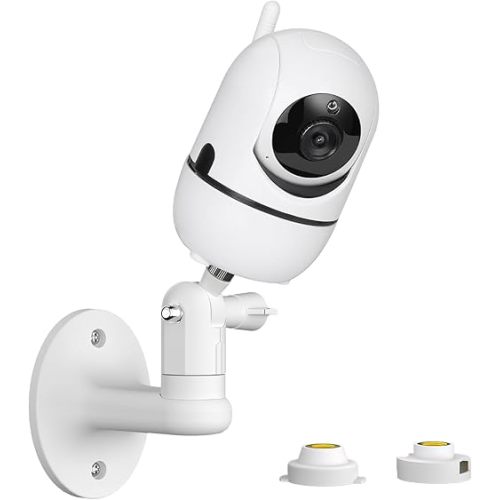 Adjustable Baby Monitor Mount for HelloBaby HB6550/HB65/HB40/HB66/HB248, ANMEATE SM935E, No Drilling Indoor/Outdoor Mount, Keep Your Baby in Your Sight at All Times(Camera Not Included)