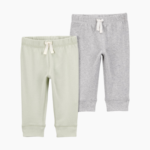 Carter's 2-Pack Jogger Pants - Green, Nb