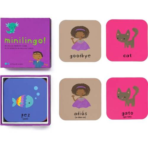Minilingo, English/Spanish Flashcards - Worldwide Buddies | Maisonette