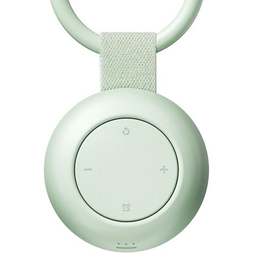 White Noise Machine for Sleeping Babies Adults, Portable Sound Machine with 21 Soothing Sounds, USB-C Rechargeable, Sleep Aid for Nursery Travel Office Gift, Auto-Off Timer, Memory (Mint Green)