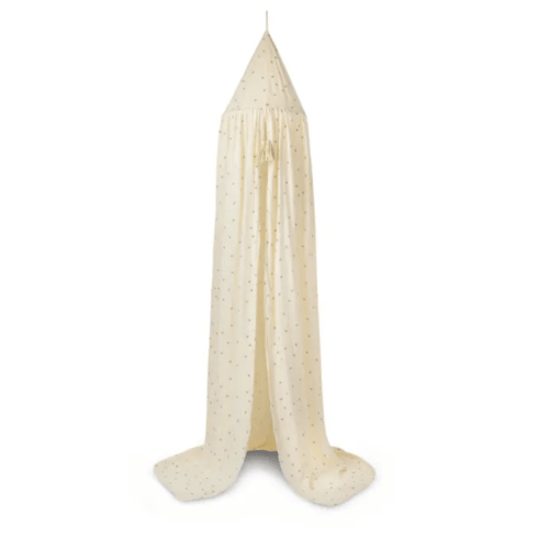 Organic Cotton Bed Canopy | Cherry red