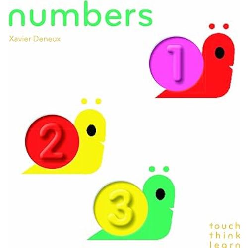 TouchThinkLearn: Numbers: (Board Books for Baby Learners, Touch Feel Books for Children)