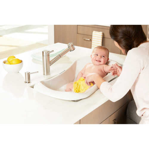 The First Years® 4-in-1 Warming Comfort Tub in Teal/White