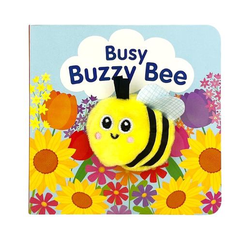 Busy Bee Finger Puppet Board Book, Ages 1-4