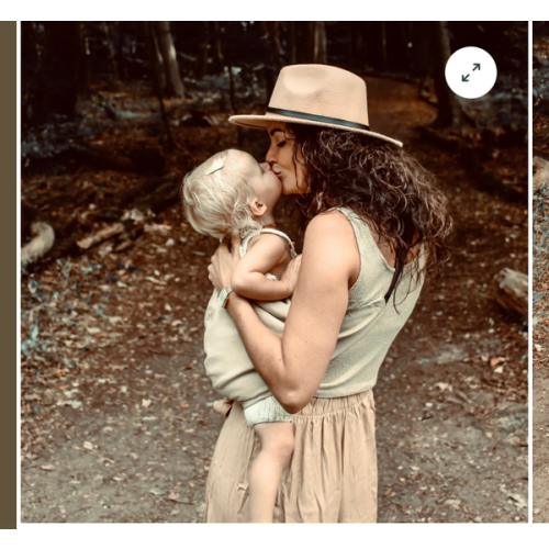 Toddler carrier Beige | Wildride – Wildride USA