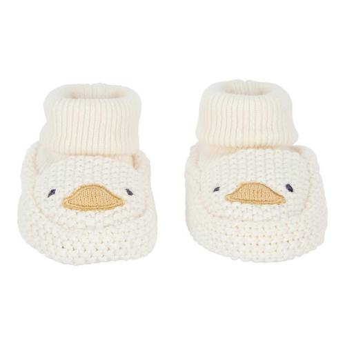 Baby Carter's Duck Crochet Booties